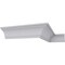 Ekena Millwork 1 1/2"H x 1 1/2"P x 2 1/4"F x 94 1/2"L Tyrone Smooth Crown Moulding MLD01X01X02TY - alternate 10